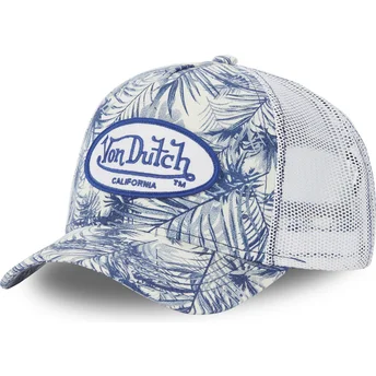 Trucker-Cap blau und weiß FLO B von Von Dutch