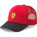 ferrari-formula-1-sptwr-race-rote-und-schwarze-trucker-kappe-von-puma