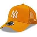 cepice-zaoblena-oranzova-snapback-a-frame-tonal-mesh-new-york-yankees-mlb-new-era