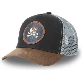 cepice-zaoblena-cerna-snapback-kustom-kulture-skull-sku-von-dutch
