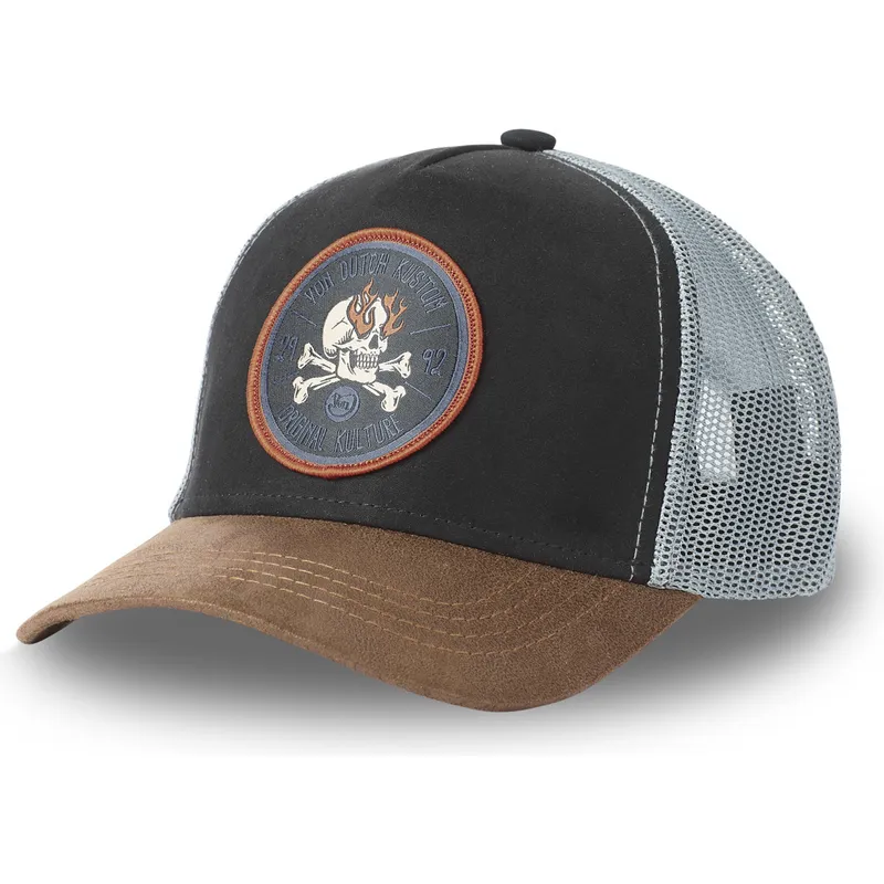 cepice-zaoblena-cerna-snapback-kustom-kulture-skull-sku-von-dutch cepice-zaoblena-cerna-snapback-kustom-kulture-skull-sku-von-dutch