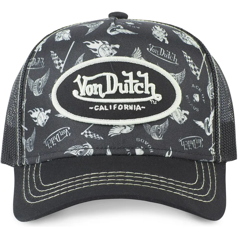gorra-trucker-negra-tat05-de-von-dutch