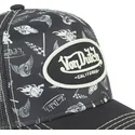 gorra-trucker-negra-tat05-de-von-dutch