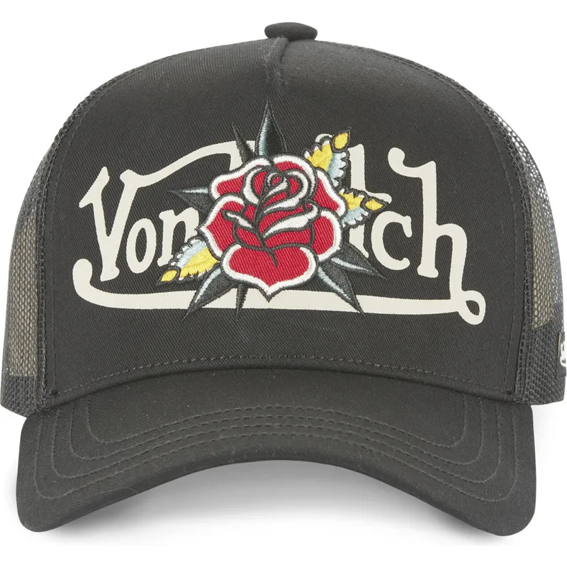 cepice-zaoblena-cerna-snapback-flor-nr-von-dutch