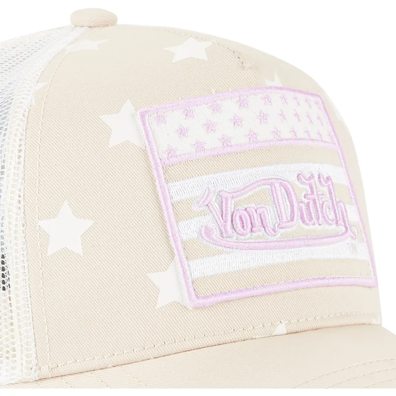 trucker-cap-rosa-star-lp-von-von-dutch