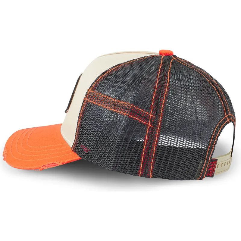 cepice-zaoblena-zadne-zvire-oranzova-snapback-ora-von-dutch