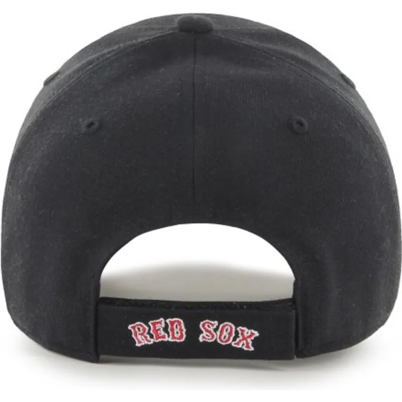 schwarze-verstellbare-gebogene-mvp-kappe-der-boston-red-sox-mlb-von-47-brand