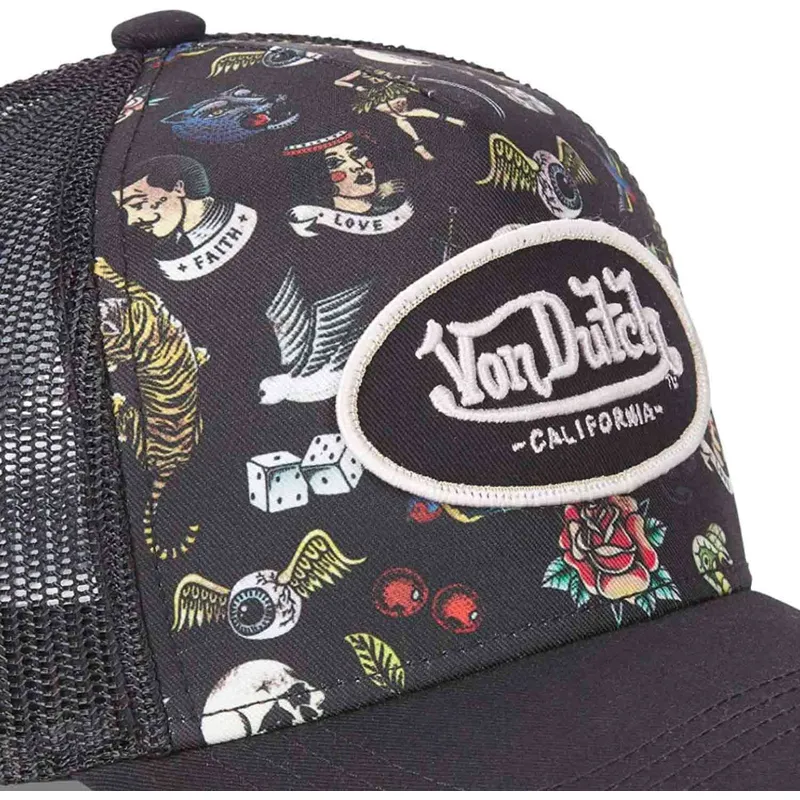 cepice-zaoblena-cerna-snapback-tattoo-tat-nr-von-dutch