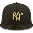new-era-flat-brim-golden-logo-59fifty-all-star-game-new-york-yankees-mlb-black-fitted-trucker-hat