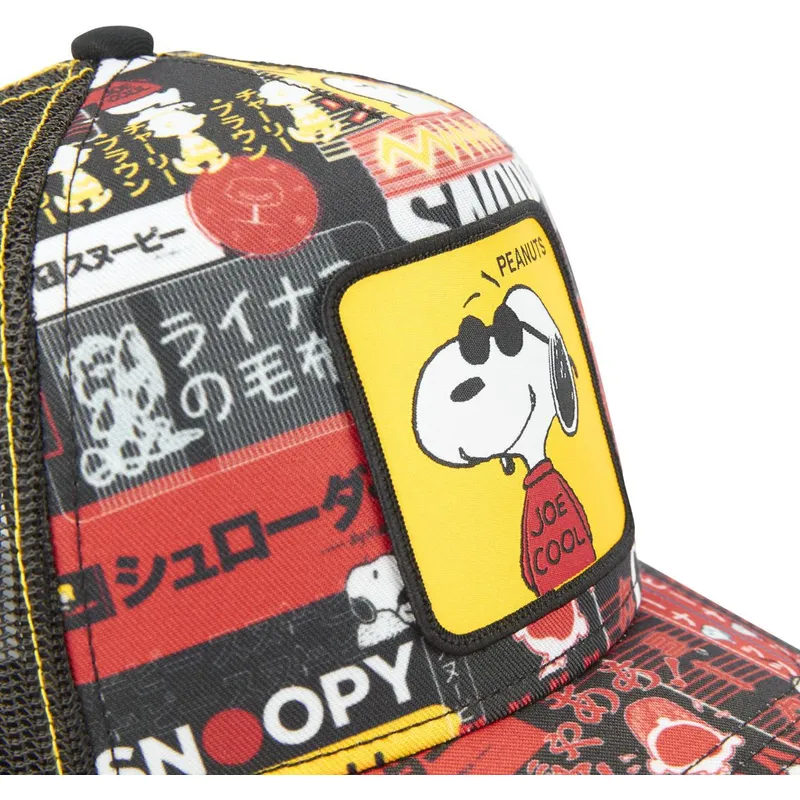cepice-zaoblena-cerna-snapback-joe-cool-pea-sam1-snoopy-arasidy-capslab