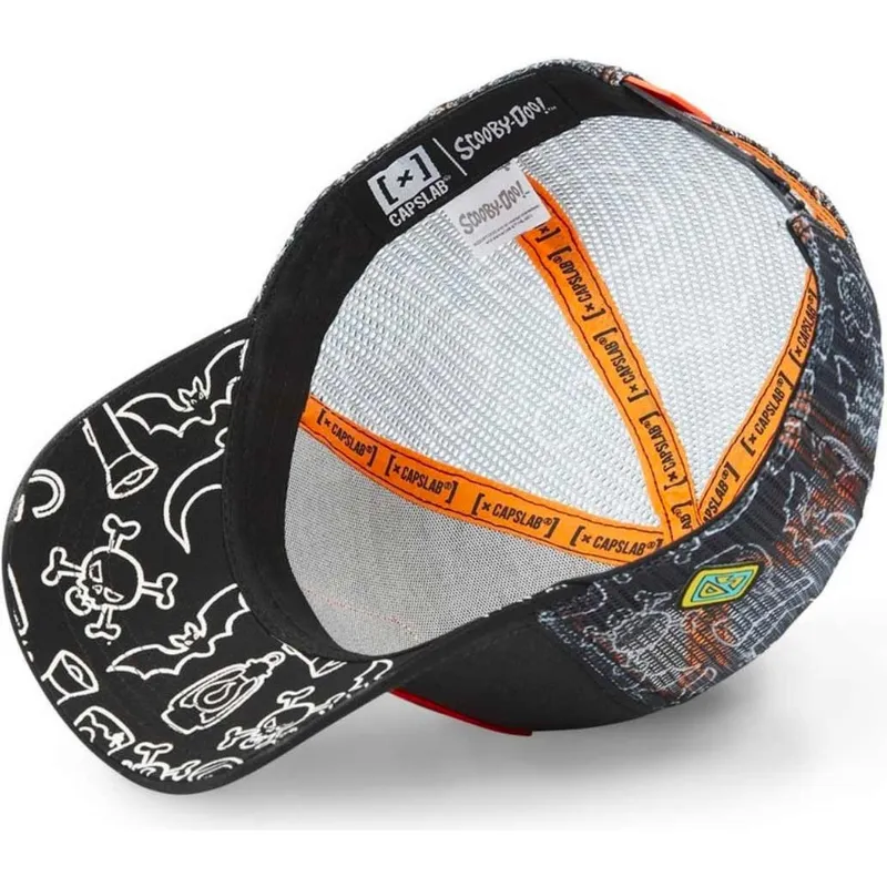 cepice-zaoblena-cerna-snapback-stu-scooby-doo-capslab