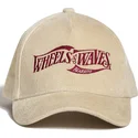 verstellbare-beige-kappe-mit-gebogenem-schirm-enjoy-ww20-von-wheels-and-waves