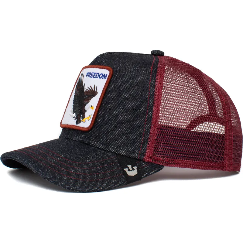 cepice-zaoblena-namornicka-modra-snapback-the-freedom-eagle-the-farm-goorin-bros