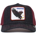 cepice-zaoblena-namornicka-modra-snapback-the-freedom-eagle-the-farm-goorin-bros