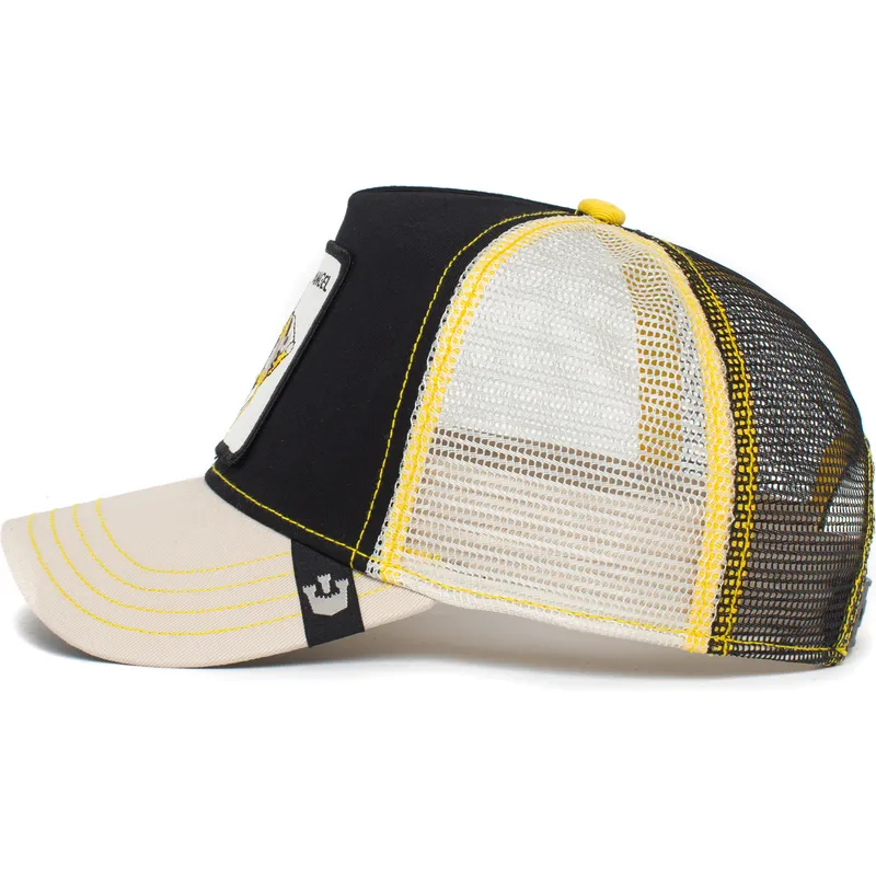 cepice-zaoblena-cerna-snapback-angel-sick-lid-the-farm-goorin-bros cepice-zaoblena-cerna-snapback-angel-sick-lid-the-farm-goorin-bros