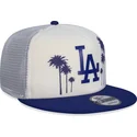 new-era-mlb-los-angeles-dodgers-all-star-game-9fifty-snapback-weiss-blau-flache-trucker-kappe