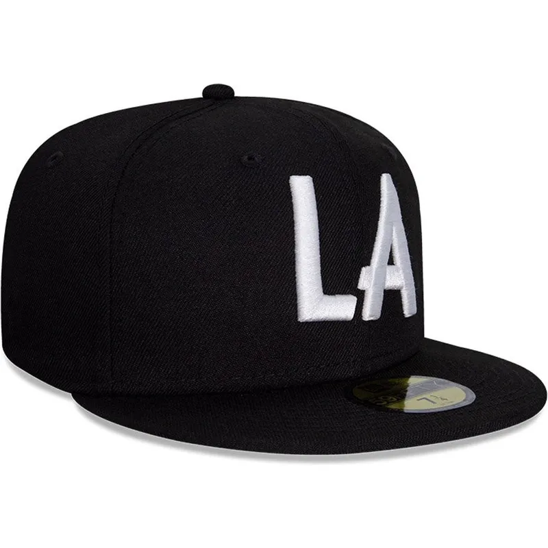 schwarze-enganliegende-59fifty-flatcap-all-star-game-basic-der-los-angeles-dodgers-mlb-von-new-era