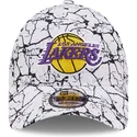 cepice-zaoblena-bila-nastavitelny-9forty-marble-los-angeles-lakers-nba-new-era