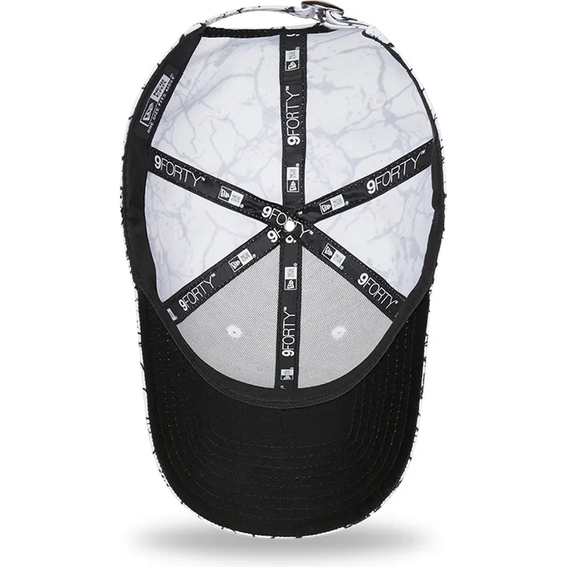 cepice-zaoblena-bila-nastavitelny-9forty-marble-los-angeles-lakers-nba-new-era