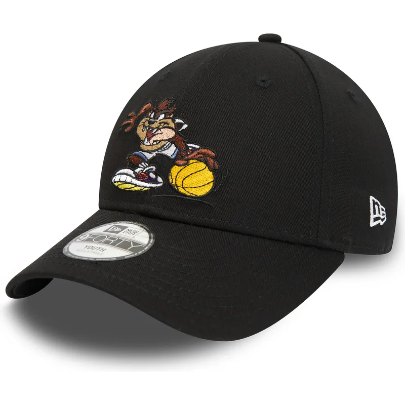 cepice-zaoblena-cerna-nastavitelny-pro-deti-9forty-sporty-tasmania-looney-tunes-new-era