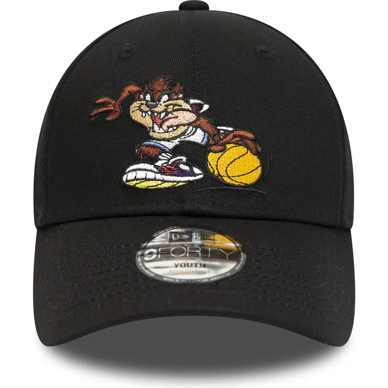 cepice-zaoblena-cerna-nastavitelny-pro-deti-9forty-sporty-tasmania-looney-tunes-new-era