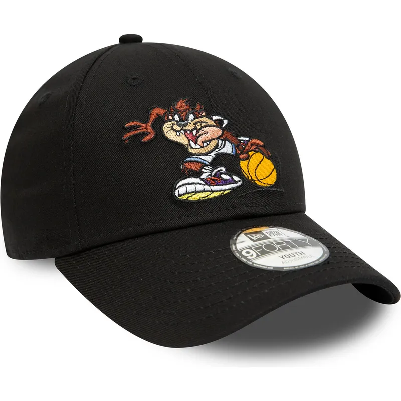cepice-zaoblena-cerna-nastavitelny-pro-deti-9forty-sporty-tasmania-looney-tunes-new-era