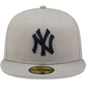 59fifty-new-york-yankees-mlb-world-series-seitenaufnaher-graue-flat-cap-von-new-era