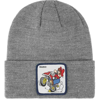 Čepice šedá Motorcycle BON SUP2 Bros. Mario Super Mario Bros. Capslab