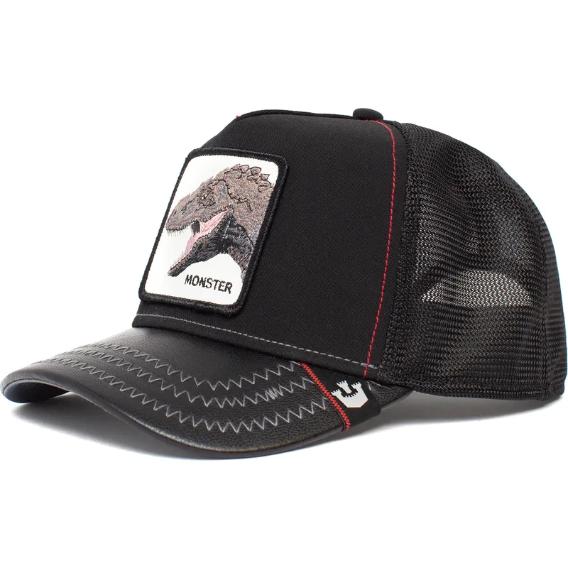 cepice-zaoblena-cerna-snapback-monster-tyrant-king-the-farm-goorin-bros cepice-zaoblena-cerna-snapback-monster-tyrant-king-the-farm-goorin-bros