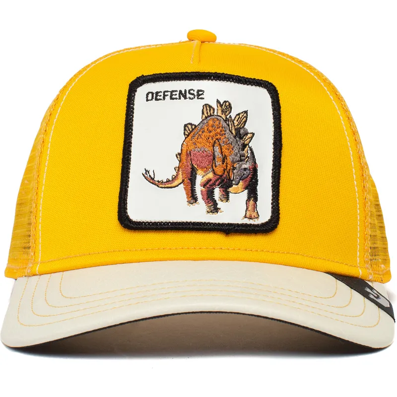 cepice-zaoblena-zluta-snapback-defense-roofed-lizard-the-farm-goorin-bros
