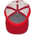 goorin-bros-trucker-cap-blau-weiss-und-schwarz-dinosaurier-velociraptor-clever-swift-robber-the-farm