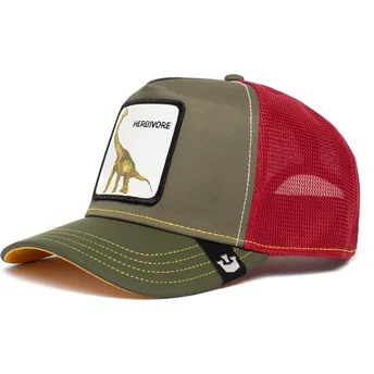 cepice-zaoblena-zelena-snapback-herbivore-thunder-lizard-the-farm-goorin-bros