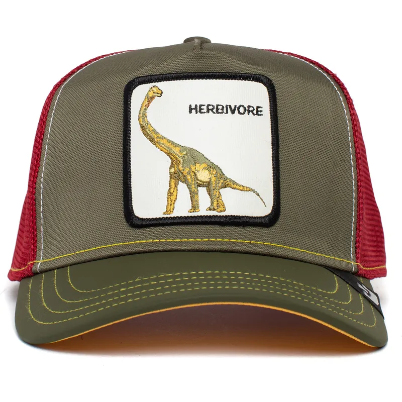 cepice-zaoblena-zelena-snapback-herbivore-thunder-lizard-the-farm-goorin-bros