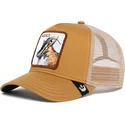 cepice-zaoblena-zadne-zvire-hneda-snapback-cabra-the-goat-the-farm-the-farm-de-goorin-bros