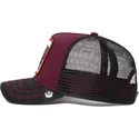 cepice-zaoblena-cervena-snapback-the-bull-the-farm-goorin-bros