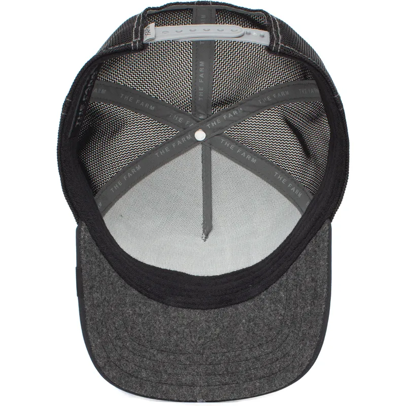 cepice-zaoblena-cerna-snapback-wolf-asphalt-jungle-the-farm-goorin-bros cepice-zaoblena-cerna-snapback-wolf-asphalt-jungle-the-farm-goorin-bros