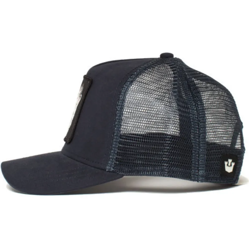 cepice-zaoblena-namornicka-modra-snapback-pro-deti-lone-wolf-little-howler-the-farm-goorin-bros cepice-zaoblena-namornicka-modra-snapback-pro-deti-lone-wolf-little-howler-the-farm-goorin-bros
