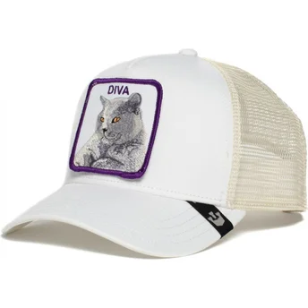 weisse-trucker-kappe-katze-diva-stance-von-goorin-bros