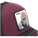 cepice-zaoblena-cervena-snapback-the-boss-the-farm-goorin-bros
