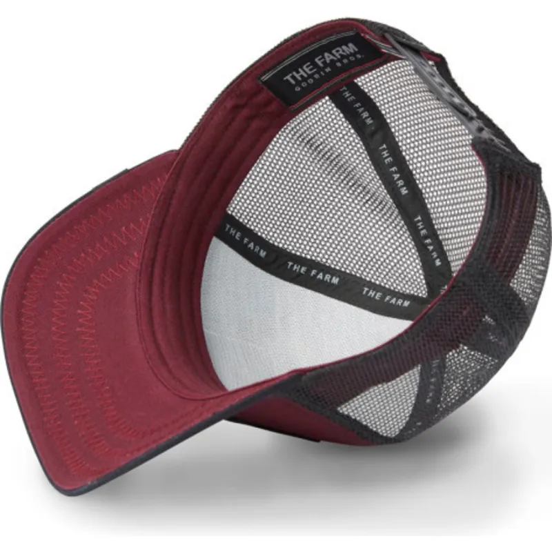 cepice-zaoblena-cervena-snapback-the-boss-the-farm-goorin-bros