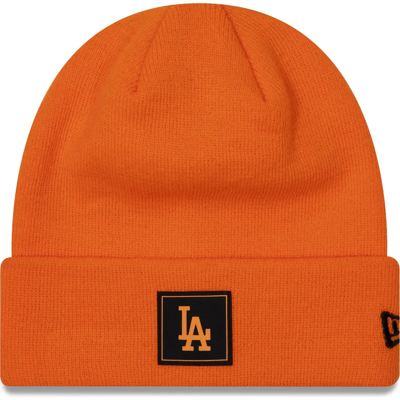 cepice-oranzova-neon-team-cuff-los-angeles-dodgers-mlb-new-era