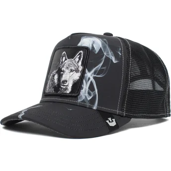 schwarze-trucker-kappe-wolf-asphalt-jungle-the-farm-von-goorin-bros