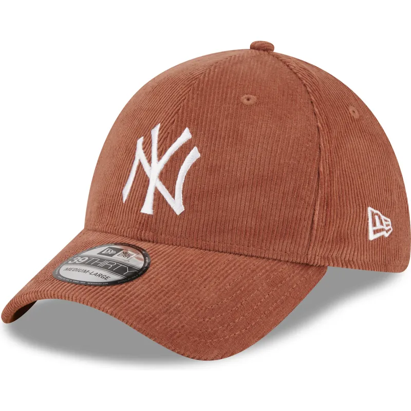 cepice-zaoblena-hneda-prilehava-39thirty-cord-new-york-yankees-mlb-new-era