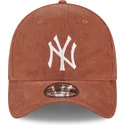 cepice-zaoblena-hneda-prilehava-39thirty-cord-new-york-yankees-mlb-new-era