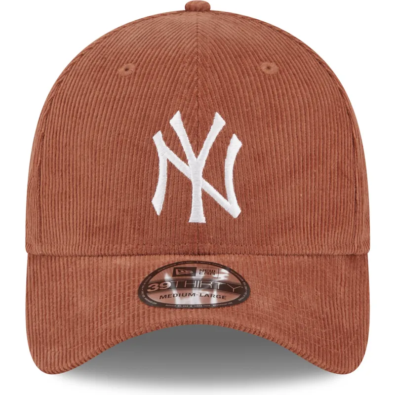 cepice-zaoblena-hneda-prilehava-39thirty-cord-new-york-yankees-mlb-new-era