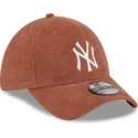 cepice-zaoblena-hneda-prilehava-39thirty-cord-new-york-yankees-mlb-new-era