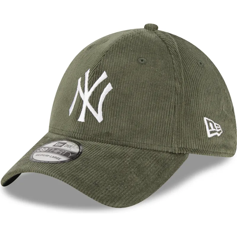 cepice-zaoblena-zelena-prilehava-39thirty-cord-new-york-yankees-mlb-new-era