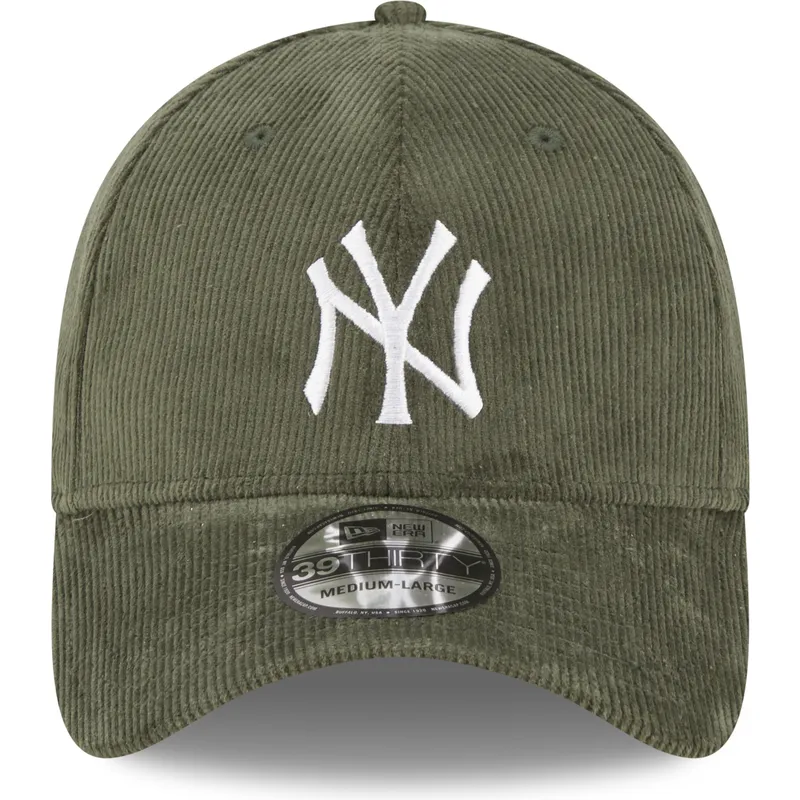 cepice-zaoblena-zelena-prilehava-39thirty-cord-new-york-yankees-mlb-new-era