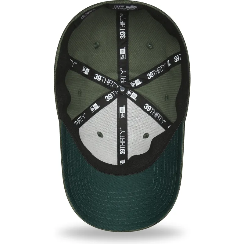 cepice-zaoblena-zelena-prilehava-39thirty-cord-new-york-yankees-mlb-new-era