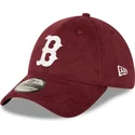 cepice-zaoblena-cervena-prilehava-39thirty-cord-boston-red-sox-mlb-new-era